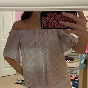 Off shoulder blouse